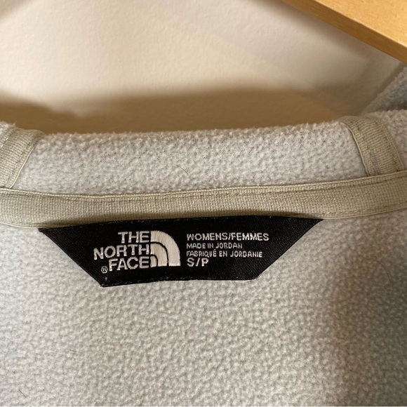 The North Face Arcata Hoodie Fleece Lined Off Center Zip Up Jacket Coat Small - Picture 4 of 6